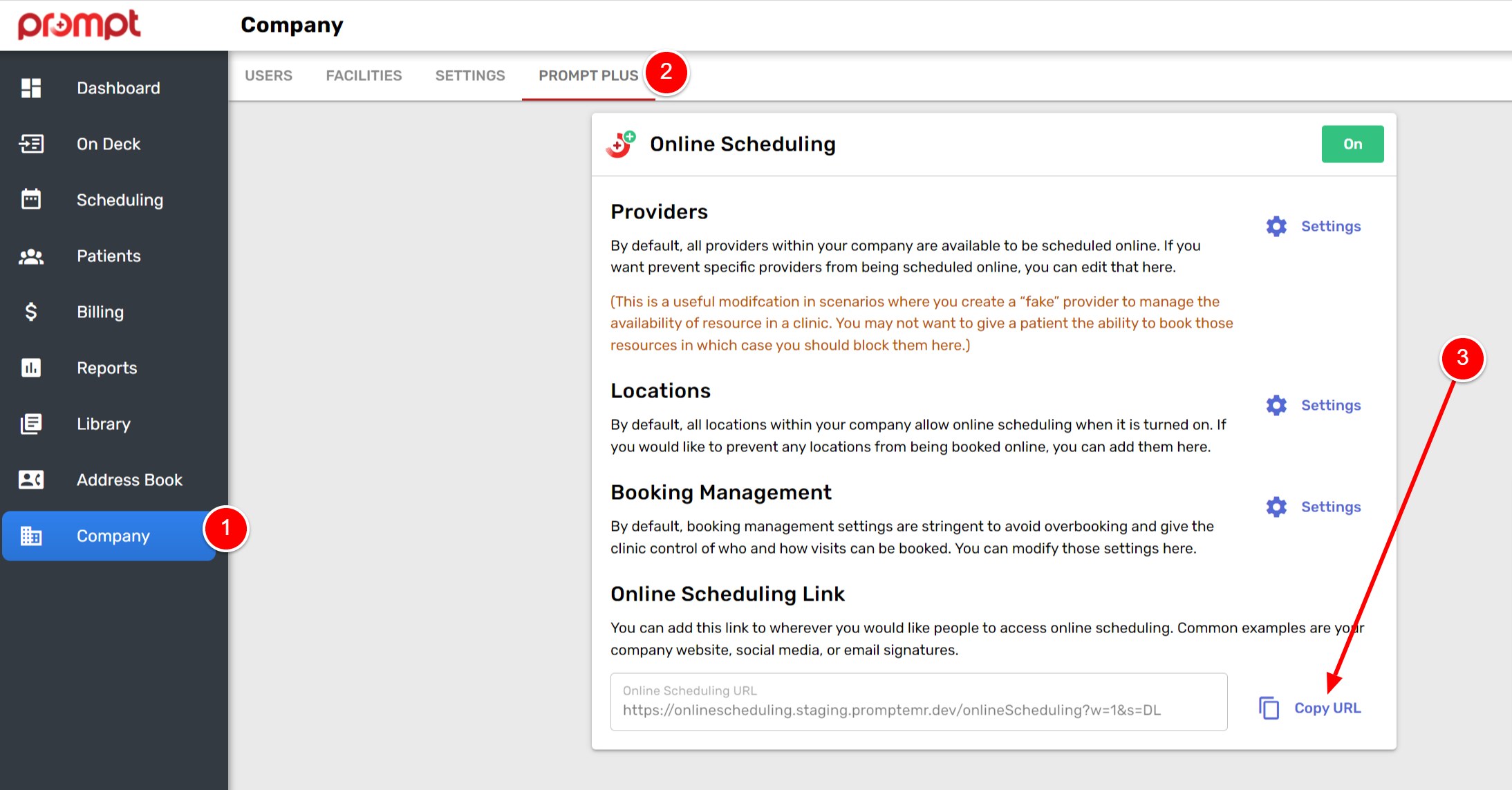 In-App Online Scheduling Integration - PT Wired
